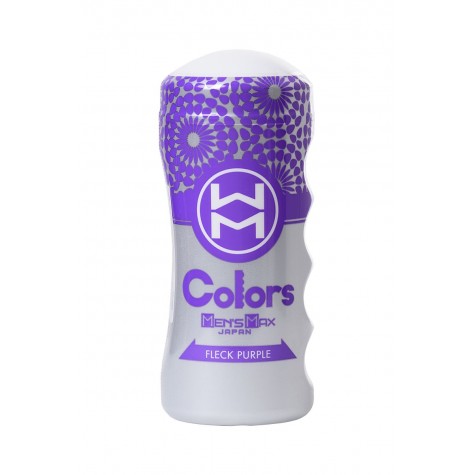 Мультирельефный мастурбатор MensMax Colors - Flick Purple